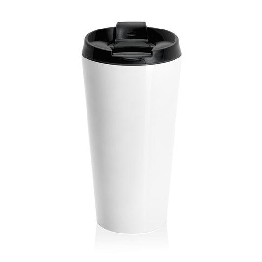 Travel Mug β "Pretty With Principles" Retro Pinup Stainless Steel Tumbler