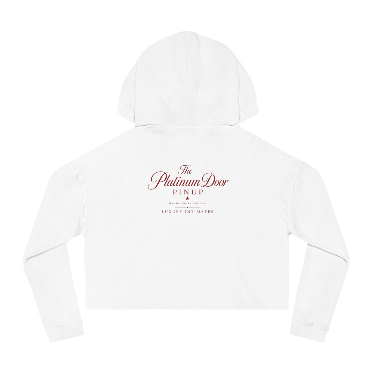 Conservative Women Do It Better Cropped Hoodie