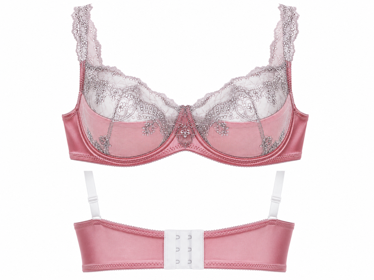 Camille, Sheer Lace Bra | Handmade Luxury Lingerie