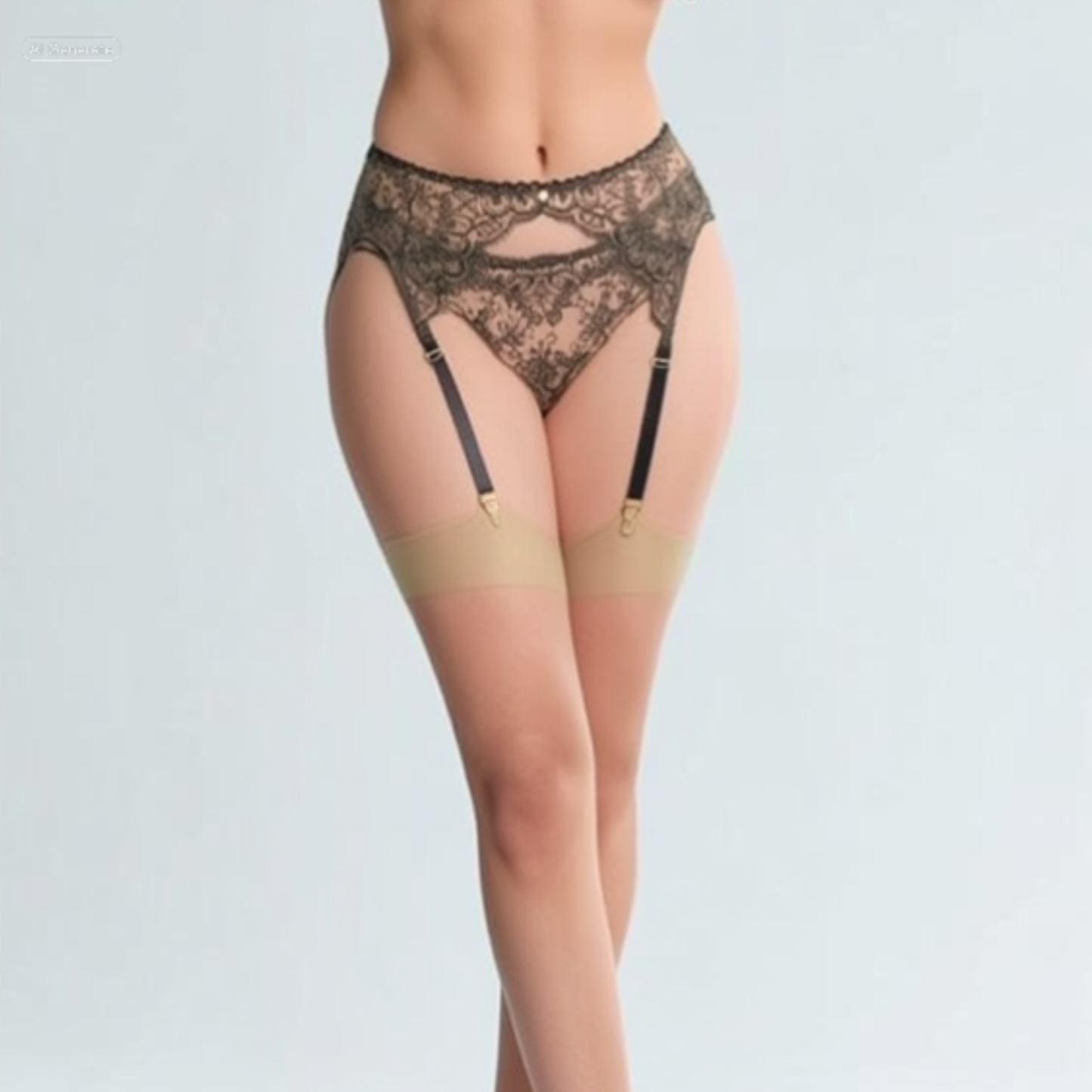 ETIENNE LACE GARTER BELT