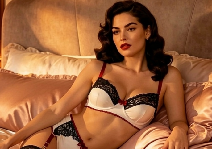 Darlene Liberty vintage inspired patriotic lingerie collection
