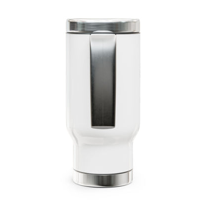 Conservative Women Do It Better Travel Mug — 14oz Stainless Steel Tumbler with Handle