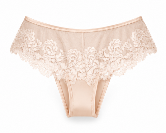 ANGELIQUE WHITE LACE BOYSHORT