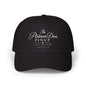Classic Dad Cap – Minimal White Embroidered Baseball Hat