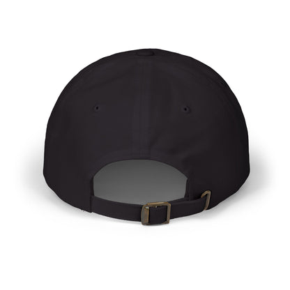 Classic Dad Cap – Minimal White Embroidered Baseball Hat