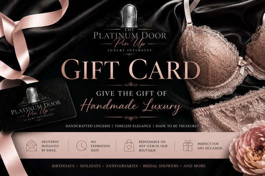 The Platinum Door PinUp, Luxury Intimates Giftcard