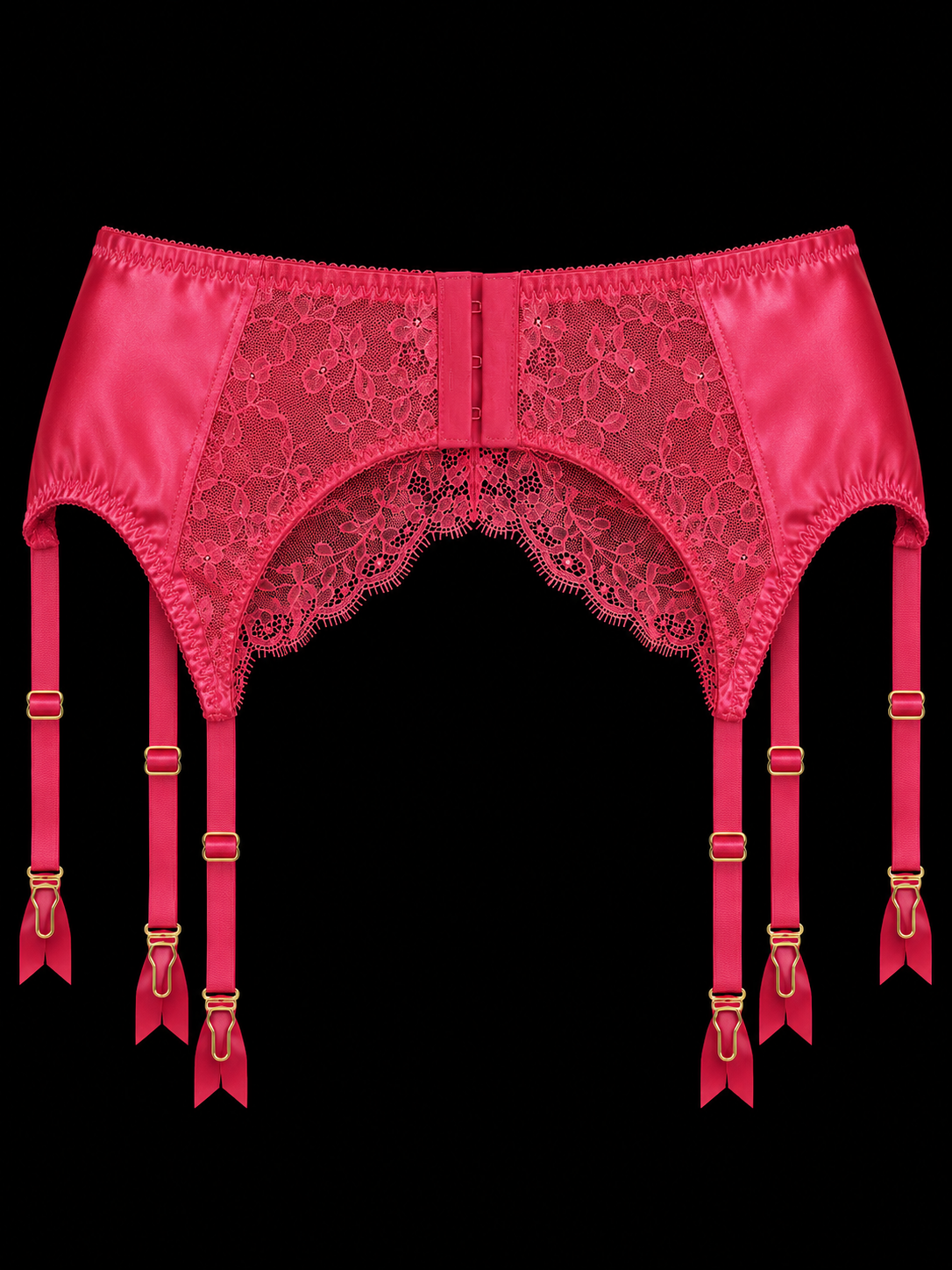 Scarlet Whisper Garter Belt