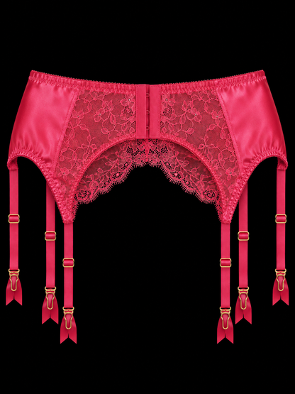 Scarlet Whisper Garter Belt