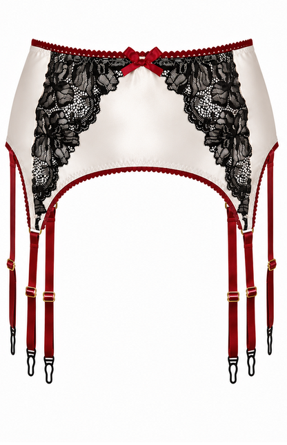 DARLENE LIBERTY SATIN GARTER BELT