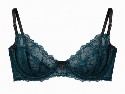 Teal Temptation Lace Bra