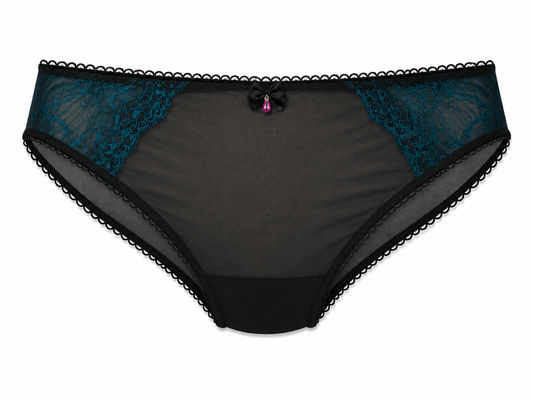 Teal Temptation Lace Pantie