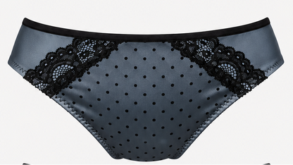 LINDA ROSE SATIN BIKINI BRIEF