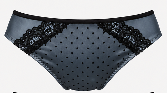 LINDA ROSE SATIN BIKINI BRIEF